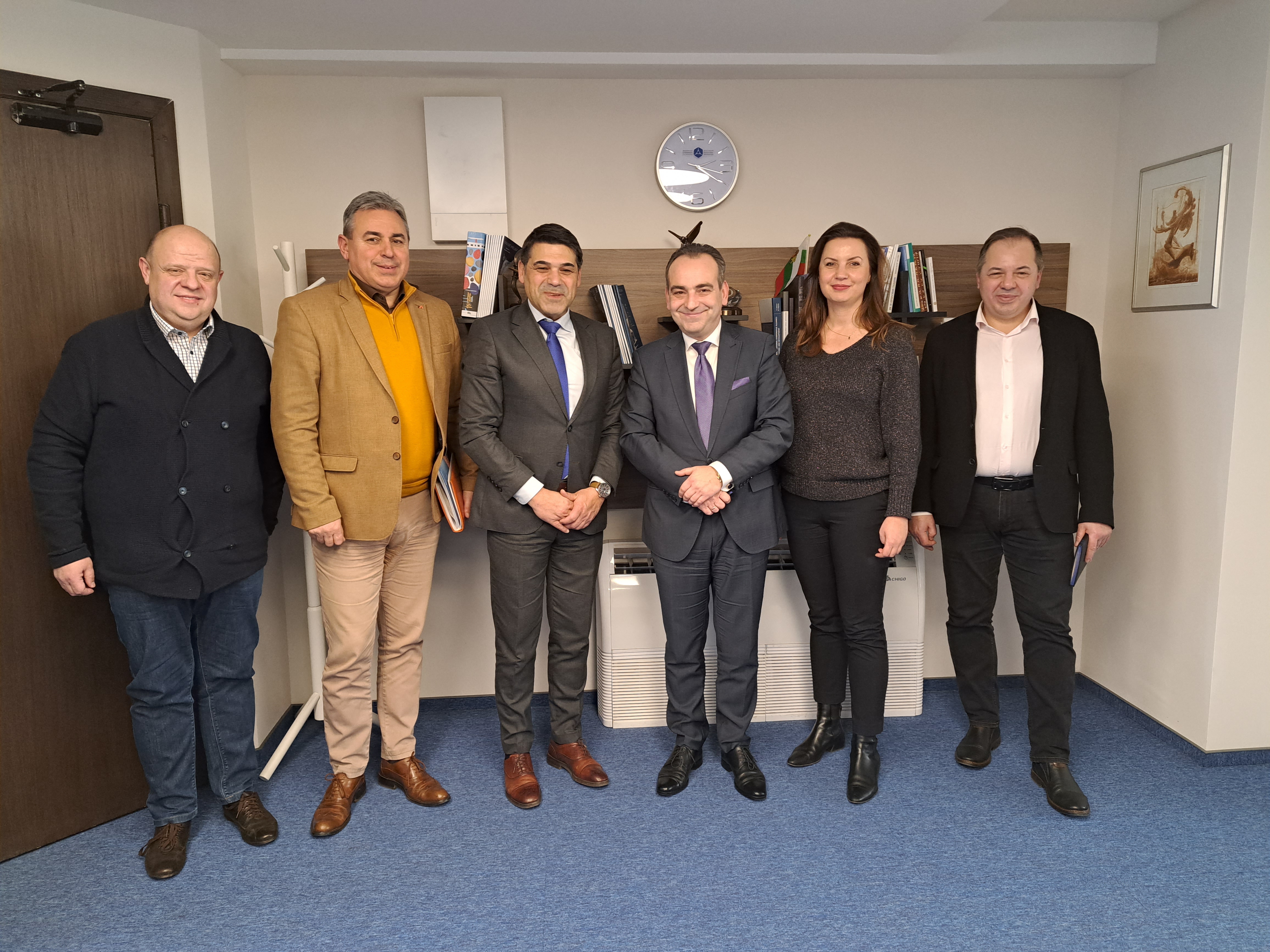 Ръководството на БСК се срещна с Бизнес конфедерацията на Македония